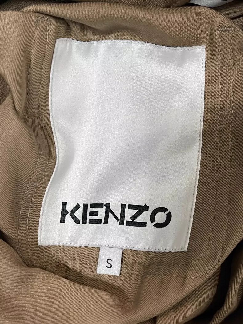 Kenzo Kenzo Beige Windbreaker with Pockets Size US S / EU 44-46 / 1 - 7 Thumbnail