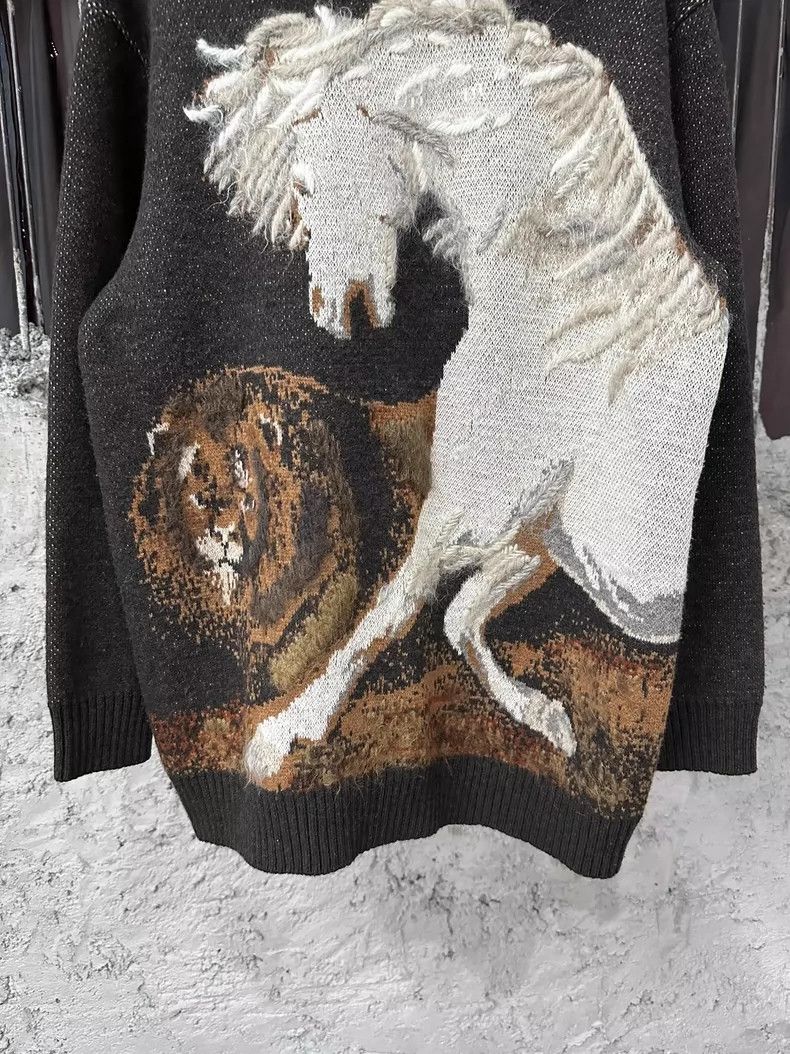 Stella McCartney Stella McCartney Embroidered Horse Sweater Size US S / EU 44-46 / 1 - 4 Thumbnail