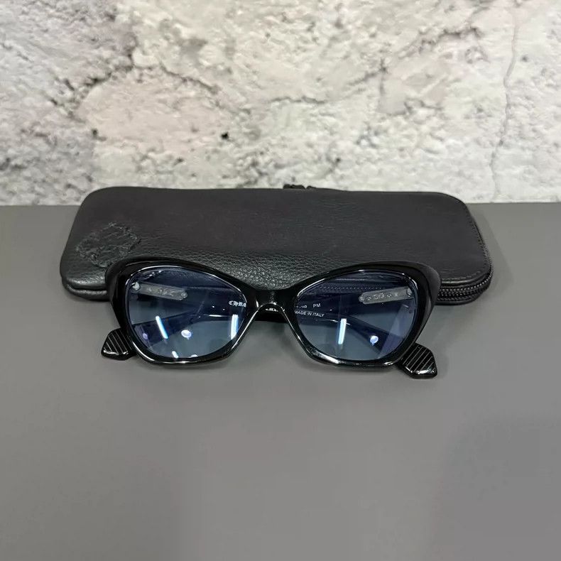 Chrome Hearts Chrome Hearts Sunglasses with Gray Lenses Size ONE SIZE - 9 Thumbnail