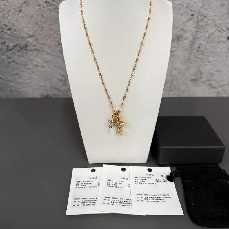 Chrome Hearts 22k Bamboo Necklace by Chrome Hearts Size ONE SIZE - 8 Thumbnail