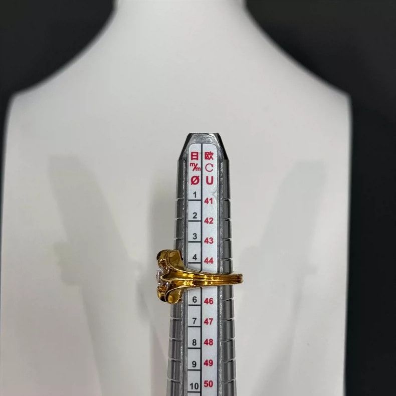 Chrome Hearts Chrome Hearts 22k Diamond Ring Size US3.5 Size ONE SIZE - 9 Thumbnail