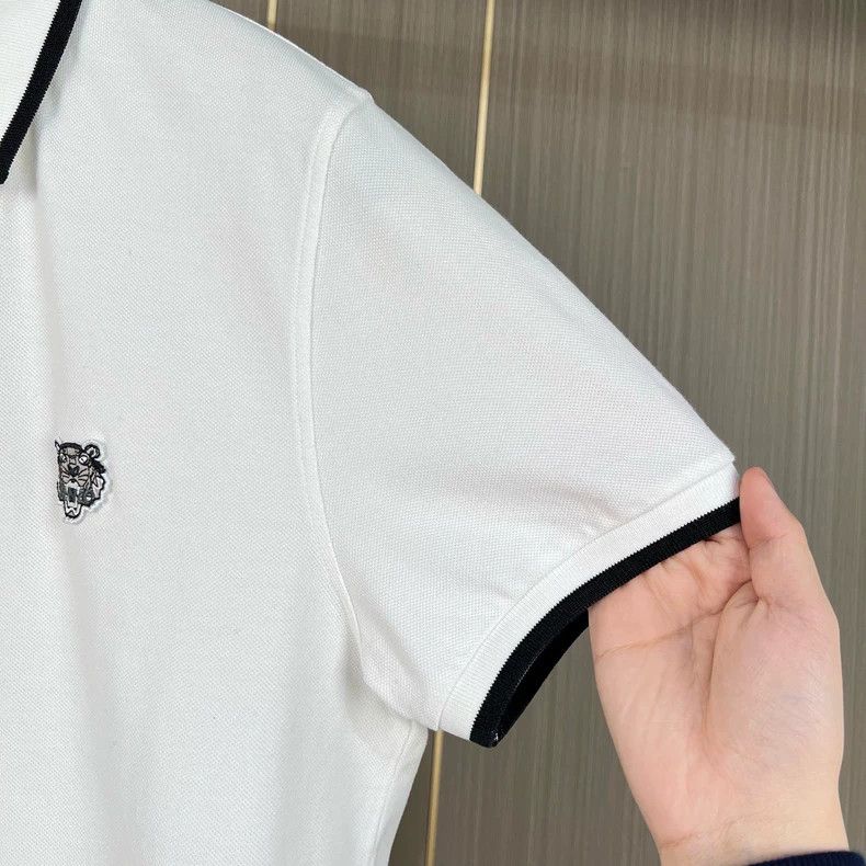 Kenzo Kenzo Embroidered Tiger Head Short Sleeve Polo Size US M / EU 48-50 / 2 - 4 Thumbnail