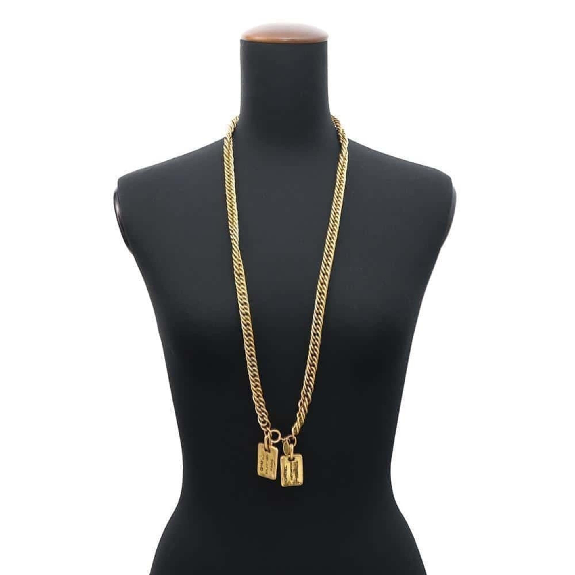 Chanel Chanel Cambon necklace Size ONE SIZE - 12 Thumbnail