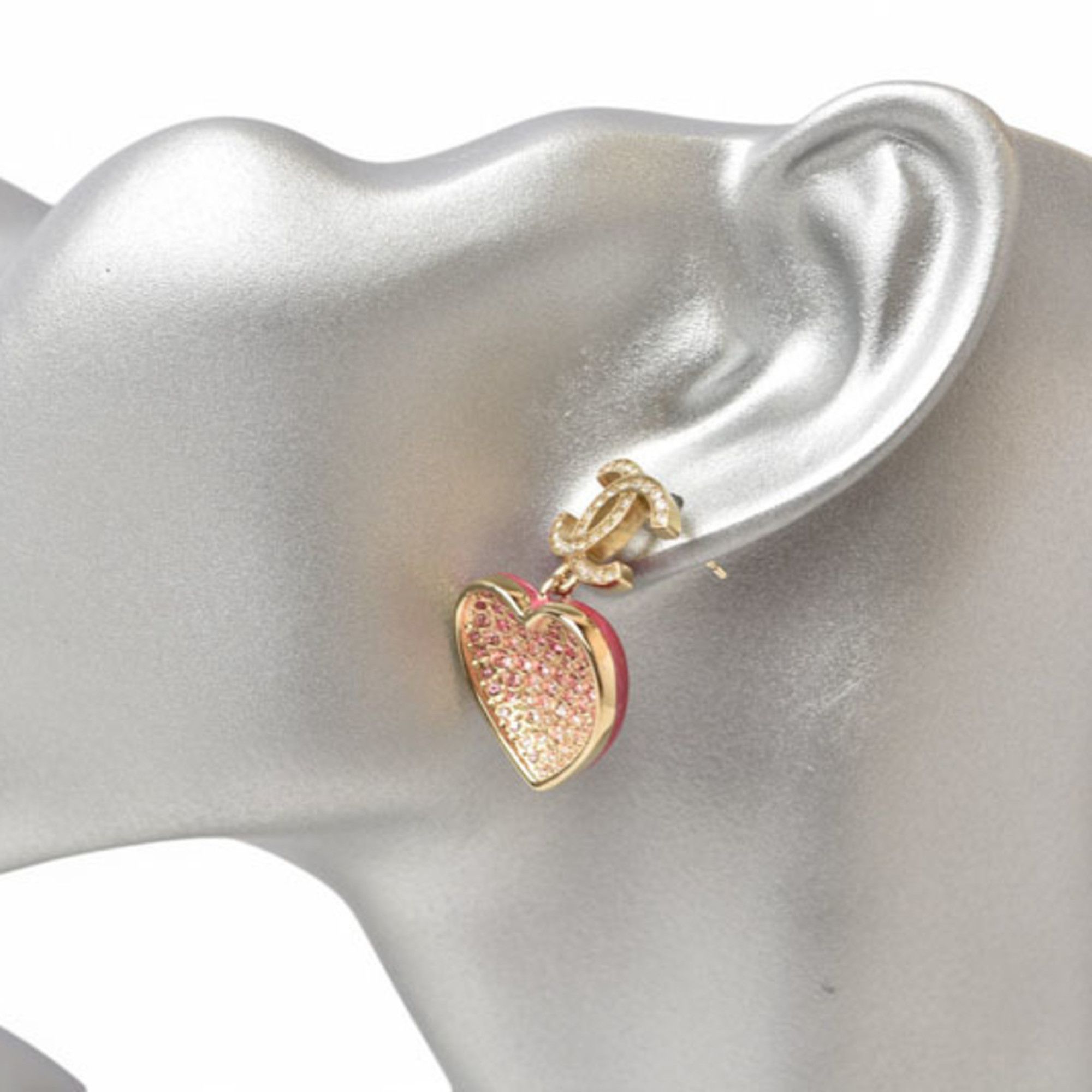 Chanel Chanel Coco Mark earring Size ONE SIZE - 5 Thumbnail