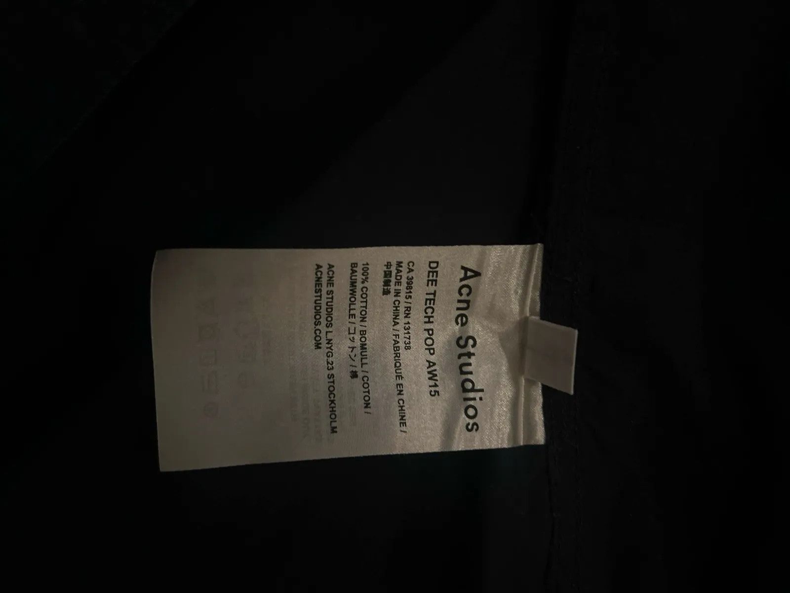 Acne Studios Acne Studios Shirt Size S / US 4 / IT 40 - 3 Thumbnail