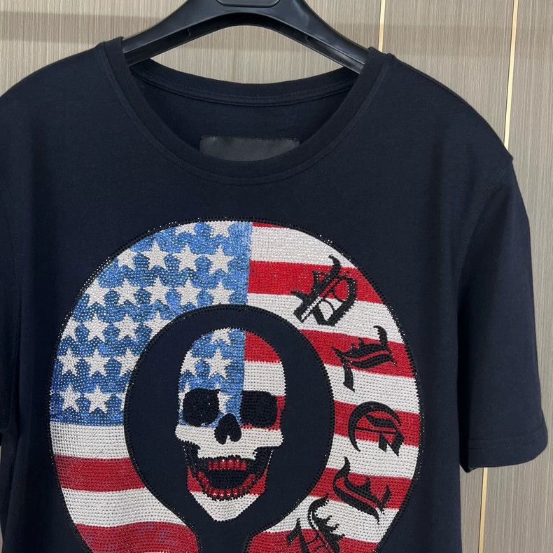 Philipp Plein Philipp Plein Short Sleeve Skull T-shirt Size US L / EU 52-54 / 3 - 3 Thumbnail