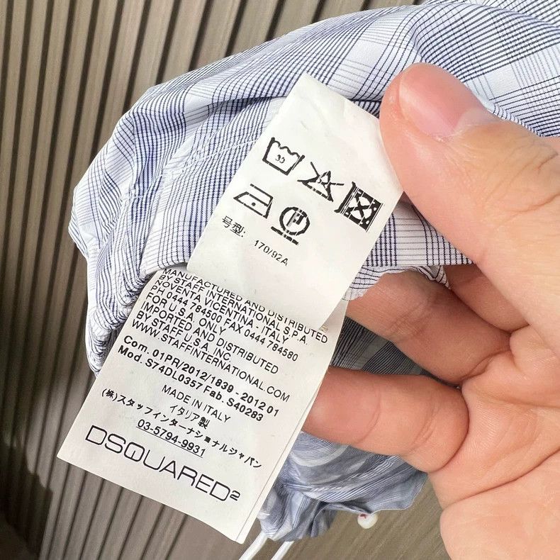 Dsquared2 Dsquared2 Plaid Shirt Jacket in Excellent Condition Size US M / EU 48-50 / 2 - 6 Thumbnail
