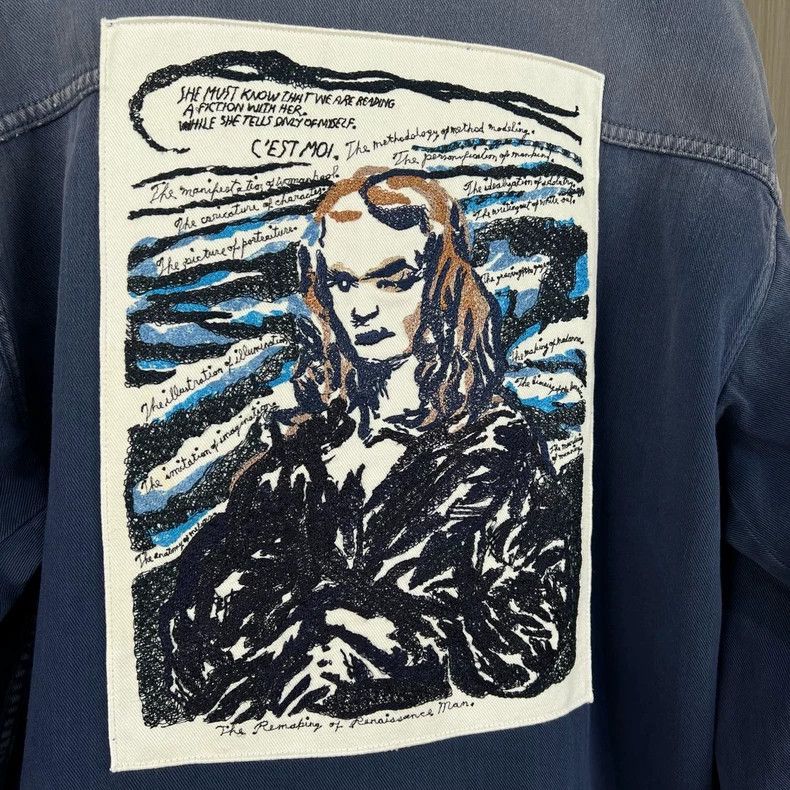 Dior Dior Denim Embroidered Shirt in Size 41 Size US L / EU 52-54 / 3 - 5 Thumbnail