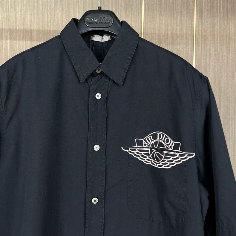 Dior Dior AJ Co-branded Short Sleeve Shirt Size US M / EU 48-50 / 2 - 3 Thumbnail