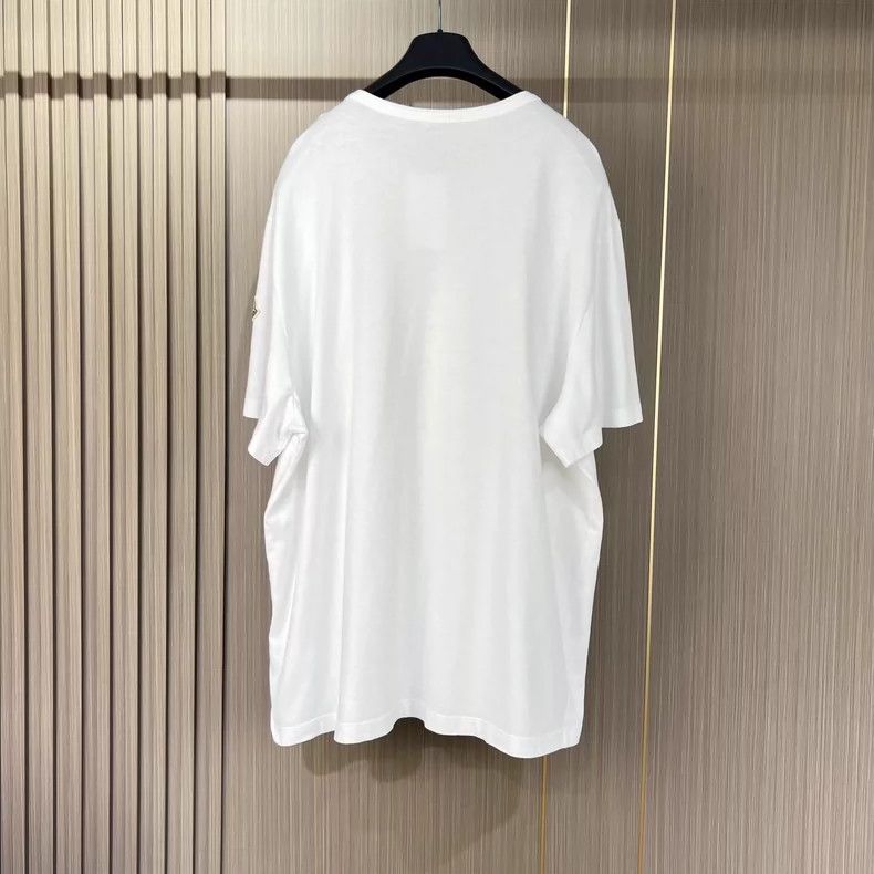 Moncler Moncler Embroidered Logo Short Sleeve Shirt Size US XXL / EU 58 / 5 - 2 Thumbnail