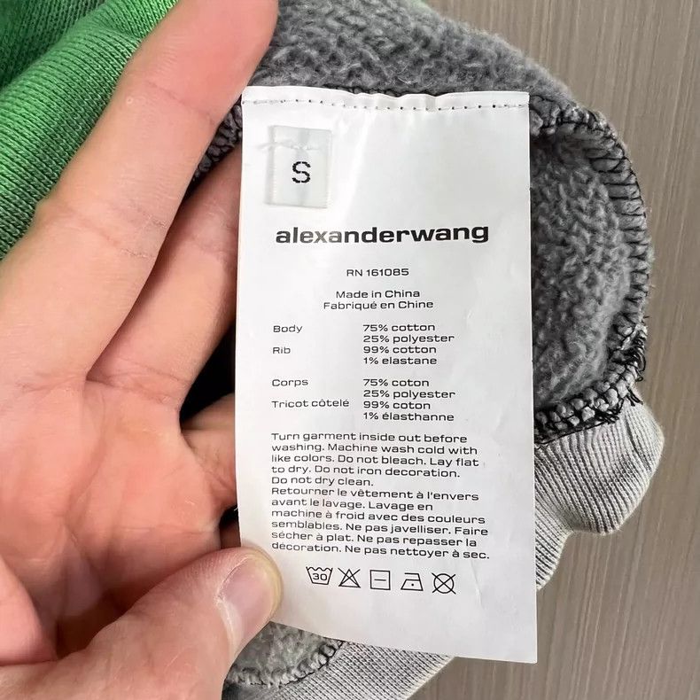 Alexander Wang Alexander Wang Apple Graphic Hoodie Size S Size US S / EU 44-46 / 1 - 6 Thumbnail