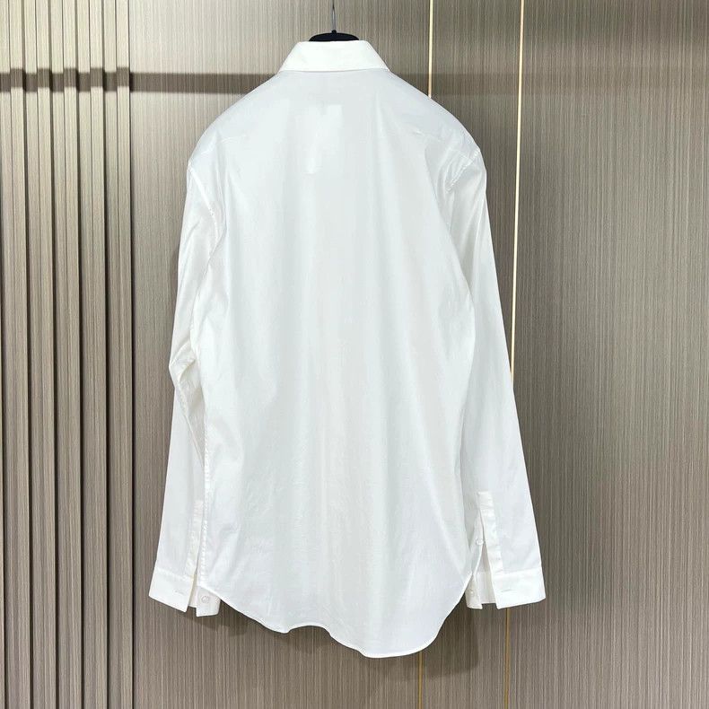 Dior Dior Embroidered Rose Letter Long Sleeve Shirt Size US M / EU 48-50 / 2 - 2 Thumbnail