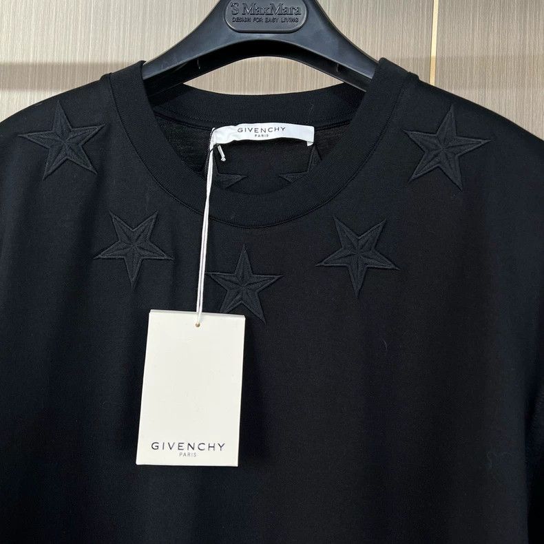 Givenchy Givenchy Star Embroidered Short Sleeve Shirt Size US M / EU 48-50 / 2 - 3 Thumbnail