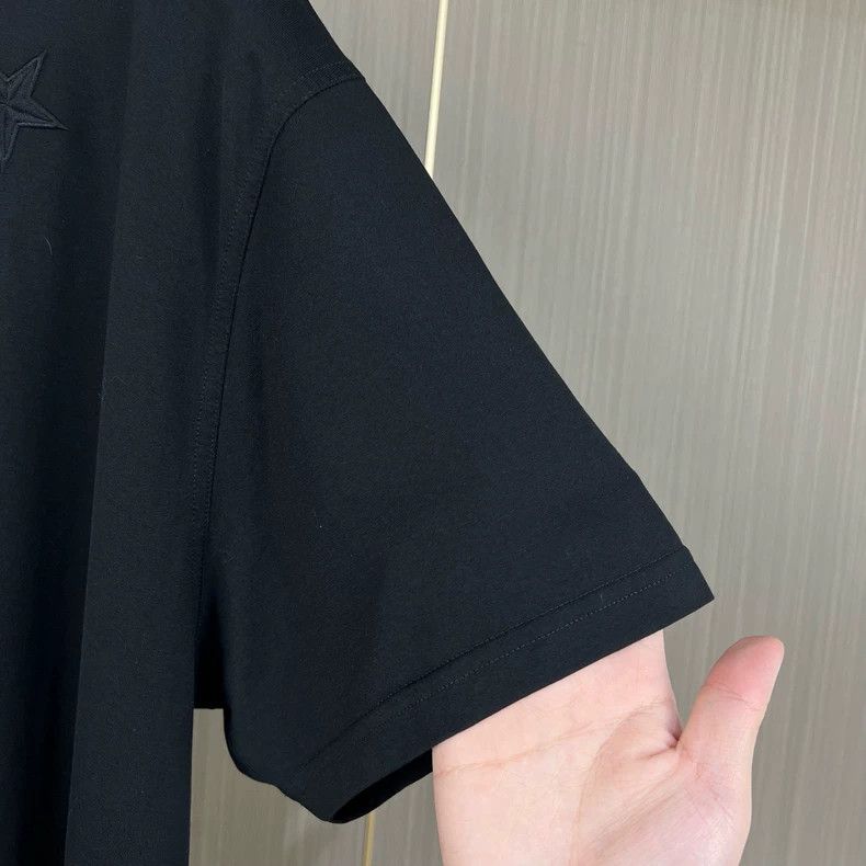 Givenchy Givenchy Star Embroidered Short Sleeve Shirt Size US M / EU 48-50 / 2 - 4 Thumbnail