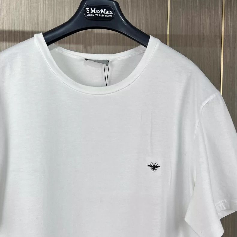 Dior Dior Embroidered Bee Short Sleeve T-Shirt Size US L / EU 52-54 / 3 - 3 Thumbnail