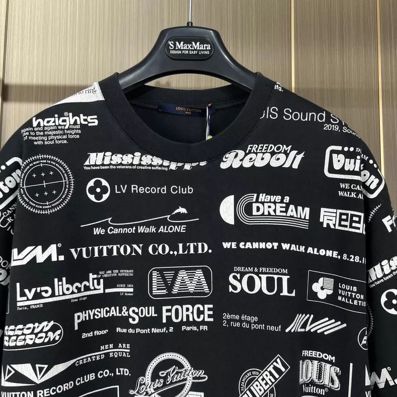 Louis Vuitton Louis Vuitton Graphic Print Short Sleeve Shirt Size US S / EU 44-46 / 1 - 3 Thumbnail