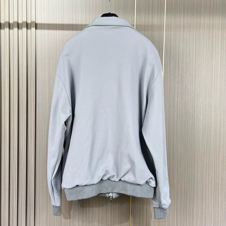 Balenciaga Balenciaga Gray Zip Jacket Size 50 Size US L / EU 52-54 / 3 - 2 Thumbnail