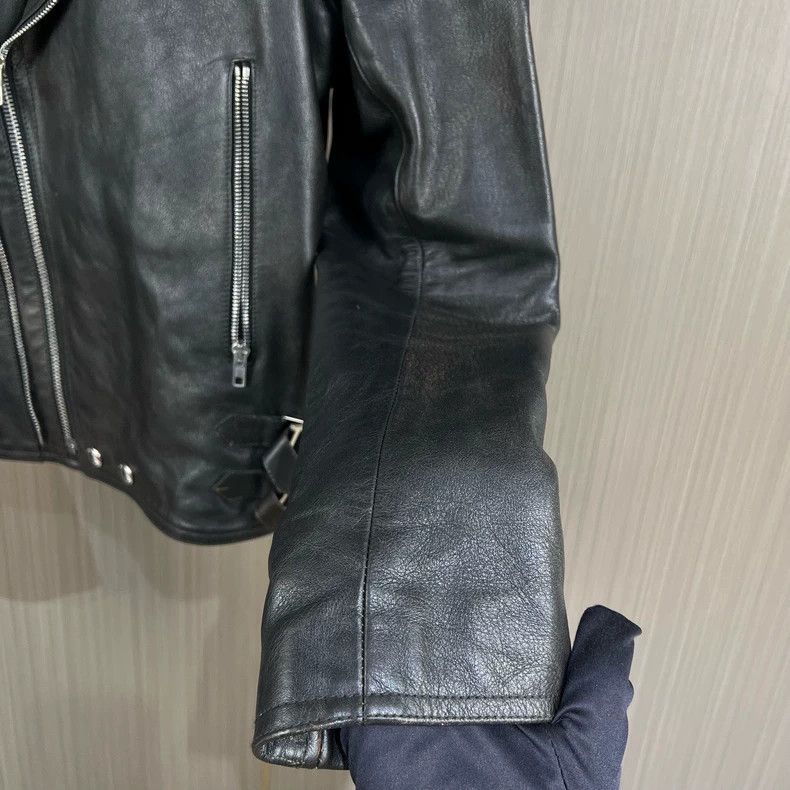 Givenchy Givenchy Leather Biker Jacket with Double Zippers Size US L / EU 52-54 / 3 - 4 Thumbnail