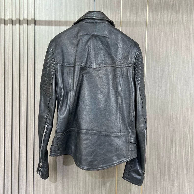 Givenchy Givenchy Leather Biker Jacket with Double Zippers Size US L / EU 52-54 / 3 - 2 Thumbnail