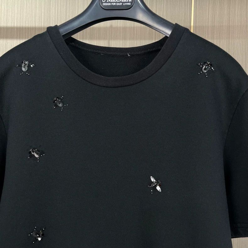 Dior Dior Embroidered Bee Short Sleeve T-Shirt Size US L / EU 52-54 / 3 - 3 Thumbnail