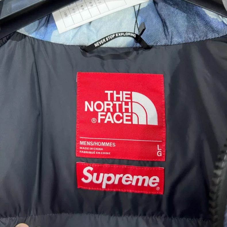 Supreme Supreme x TNF Tie-Dye Puffer Jacket Size US L / EU 52-54 / 3 - 7 Thumbnail