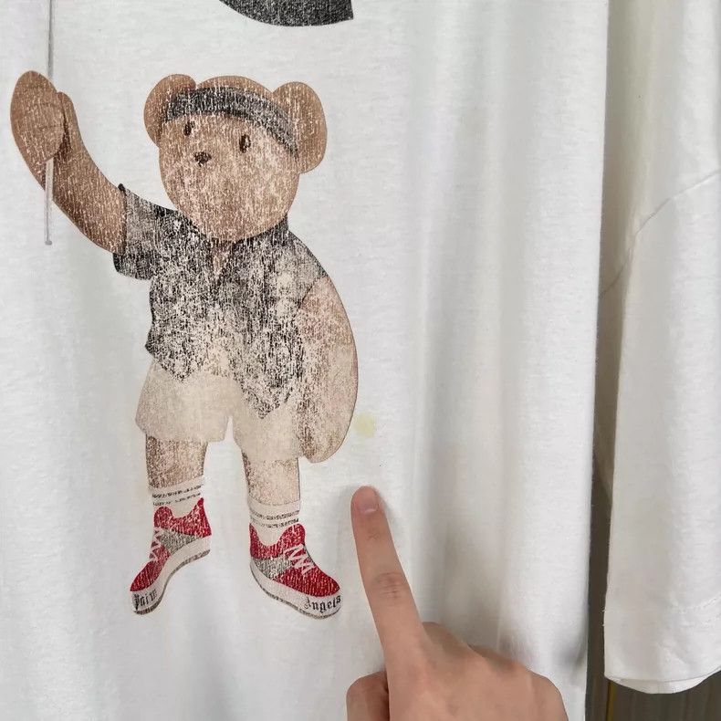 Palm Angels Palm Angels Bear Graphic Short Sleeve Shirt Size US S / EU 44-46 / 1 - 5 Thumbnail