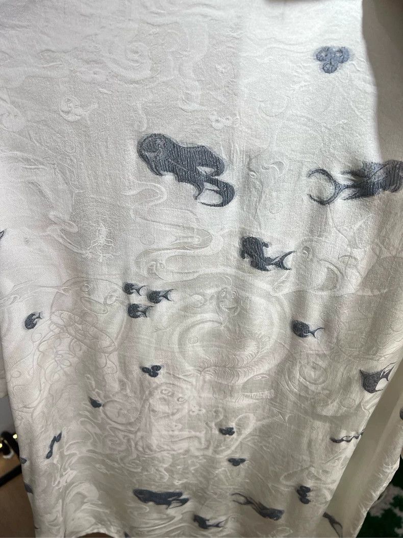 Dior Dior x Kenny Silk Ocean Shirt Size US M / EU 48-50 / 2 - 6 Thumbnail