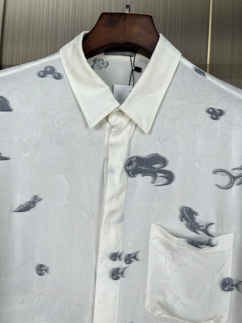 Dior Dior x Kenny Silk Ocean Shirt Size US M / EU 48-50 / 2 - 3 Thumbnail
