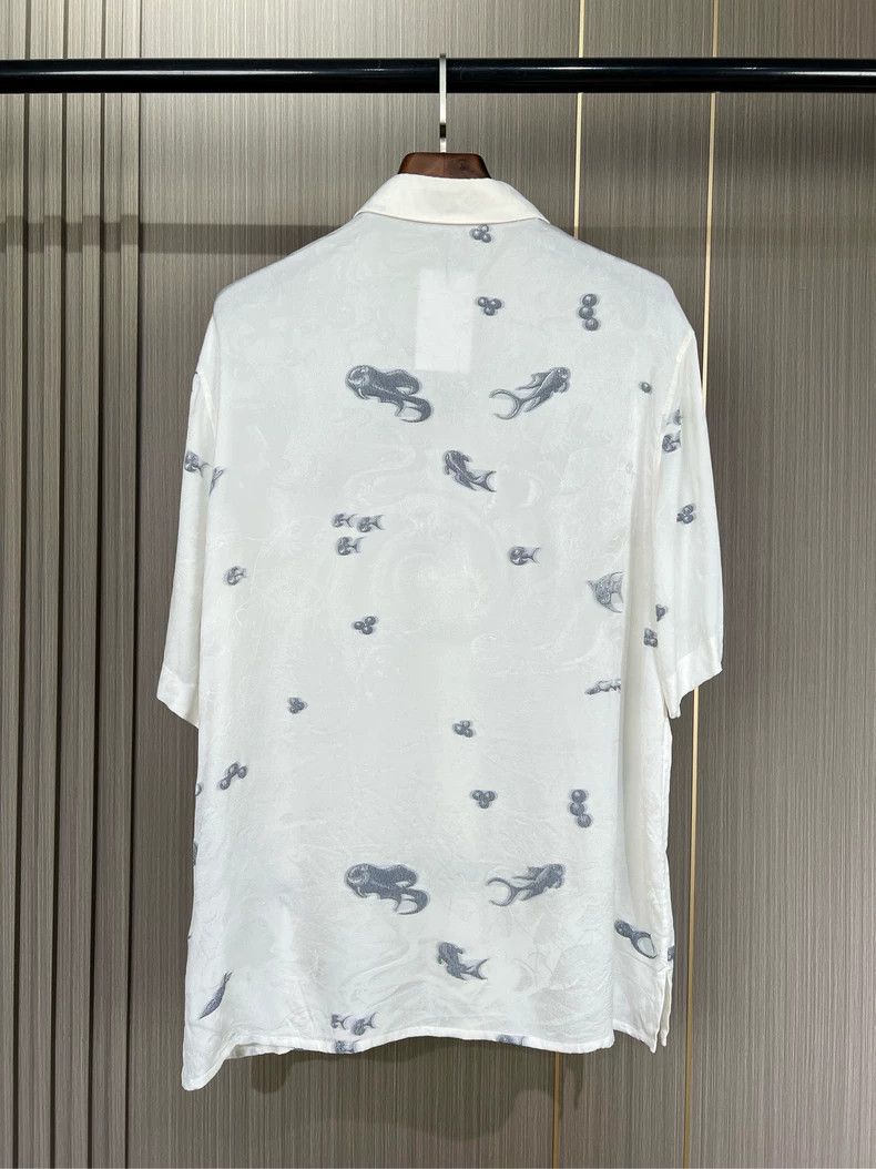 Dior Dior x Kenny Silk Ocean Shirt Size US M / EU 48-50 / 2 - 2 Thumbnail