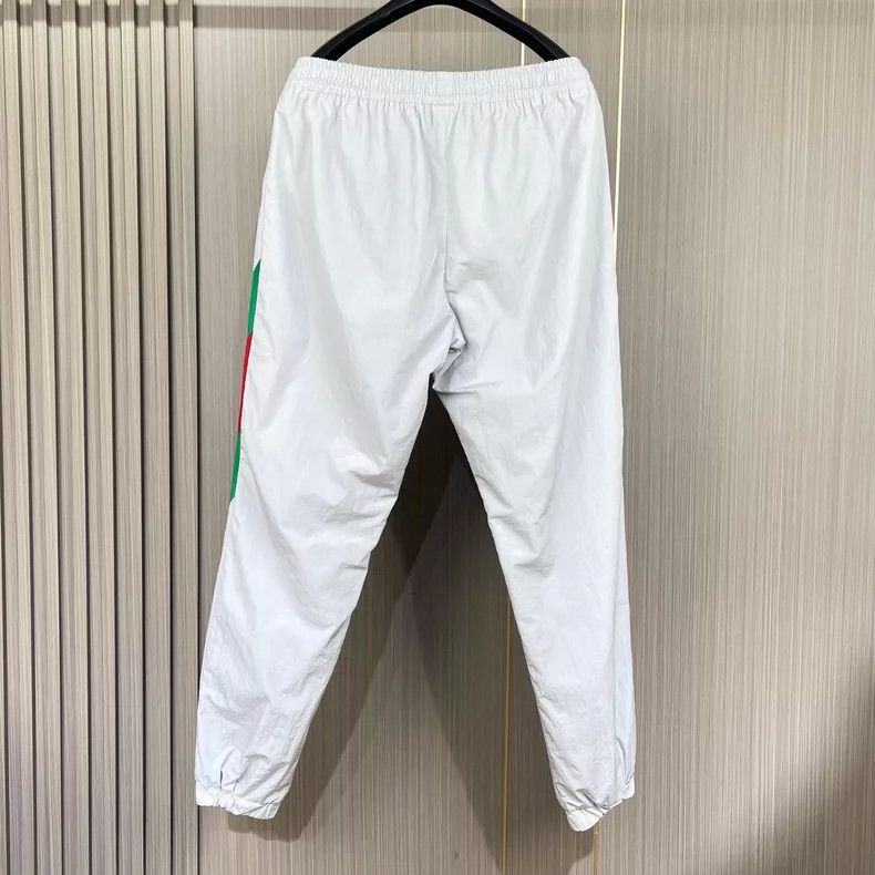 Gucci Gucci White Track Pants with Red Green Stripes Size US 32 / EU 48 - 2 Thumbnail