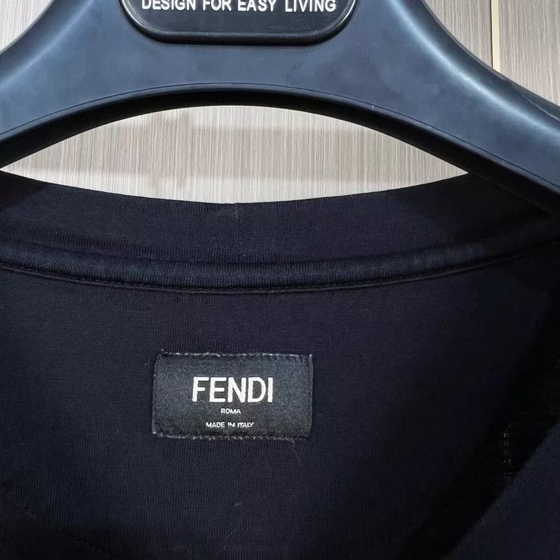 Fendi Fendi Embroidered Insect Short Sleeve T-Shirt Size US L / EU 52-54 / 3 - 6 Thumbnail