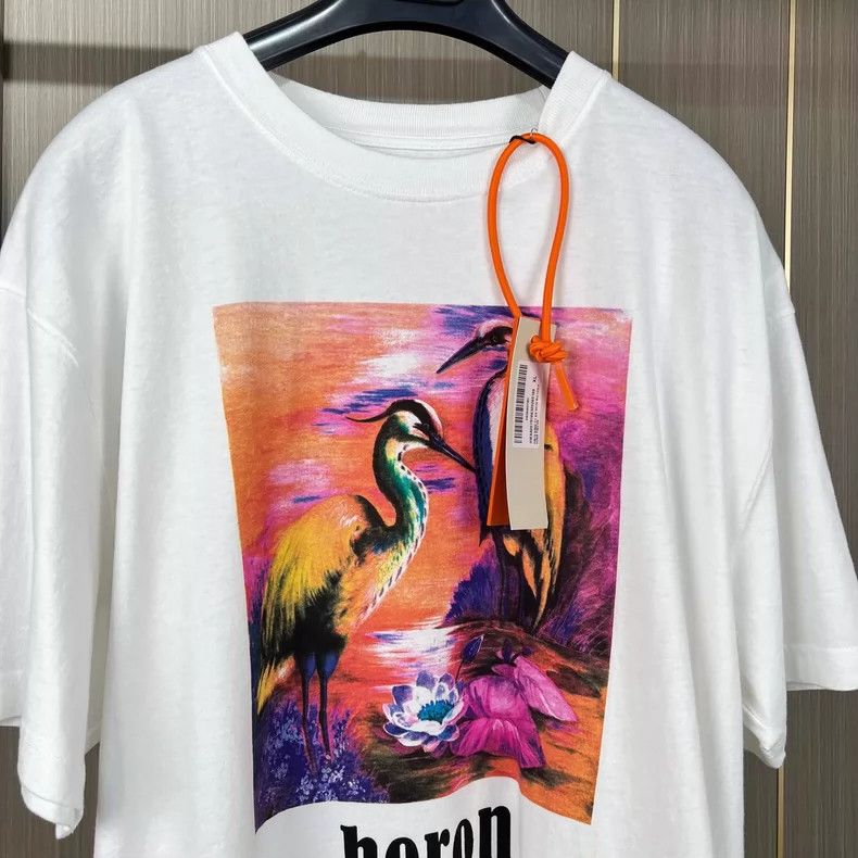 Heron Preston Heron Preston Crane Logo Short Sleeve T-Shirt Size US L / EU 52-54 / 3 - 3 Thumbnail