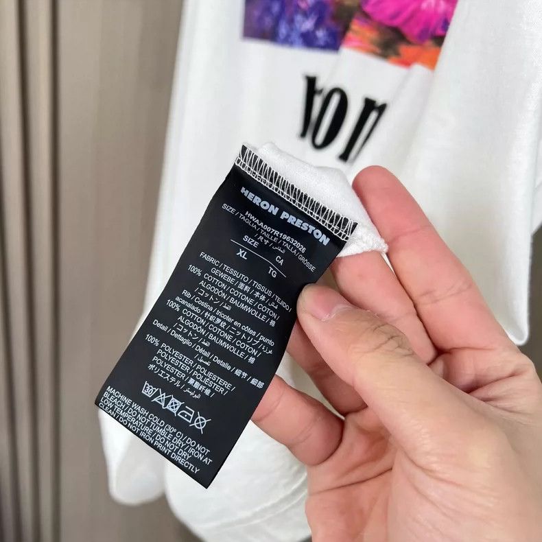 Heron Preston Heron Preston Crane Logo Short Sleeve T-Shirt Size US L / EU 52-54 / 3 - 5 Thumbnail