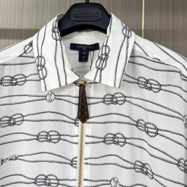 Louis Vuitton Louis Vuitton Zip Chain Silk Jacket Size US M / EU 48-50 / 2 - 3 Thumbnail