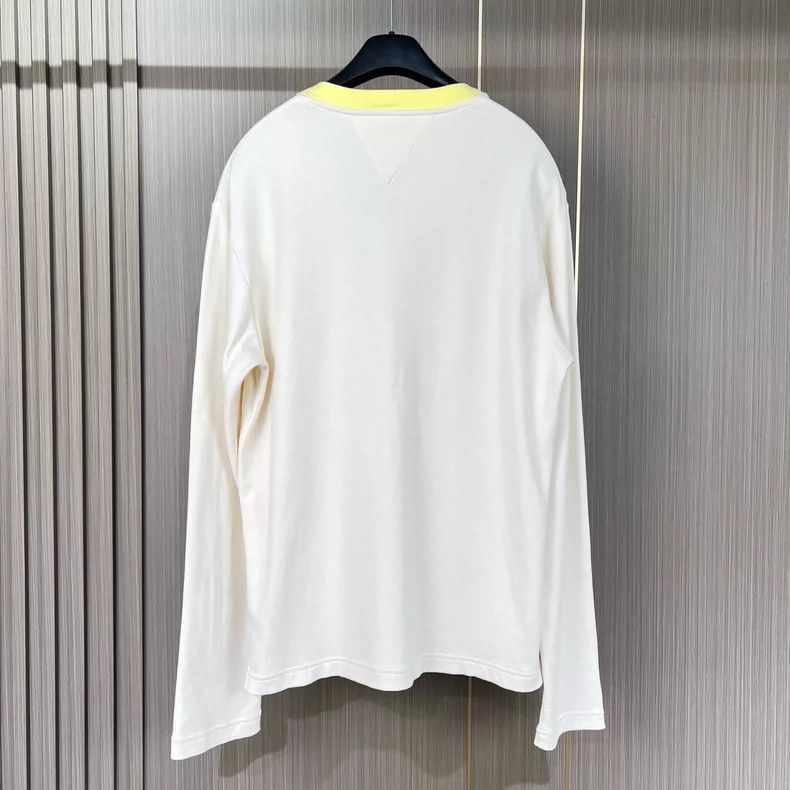 Bottega Veneta Bottega Veneta Long Sleeve Embroidered Top Size US XS / EU 42 / 0 - 2 Thumbnail