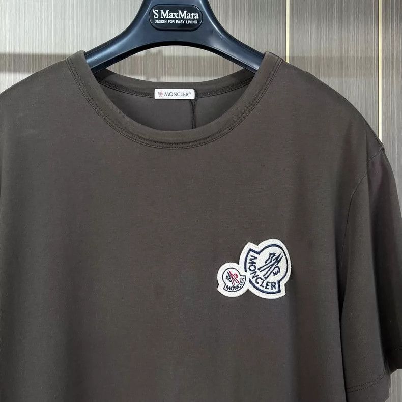 Moncler Moncler Olive Green Short Sleeve T-Shirt Size US XL / EU 56 / 4 - 3 Thumbnail