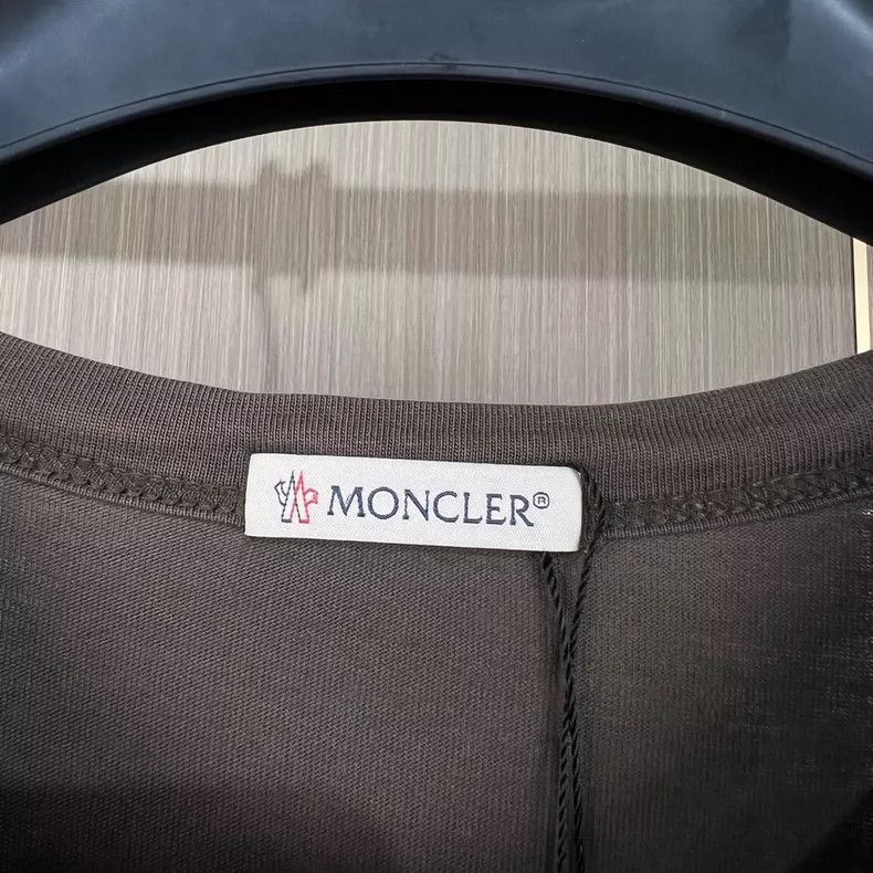 Moncler Moncler Olive Green Short Sleeve T-Shirt Size US XL / EU 56 / 4 - 5 Thumbnail