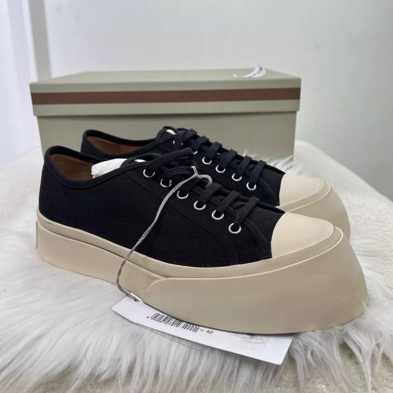 Marni Marni Black Canvas Sneakers Size 42 Size US 9 / EU 42 - 4 Thumbnail
