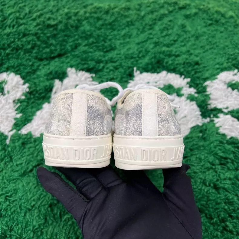 Dior Dior Canvas Sneakers with Embroidery Size US 7.5 / EU 40-41 - 3 Thumbnail