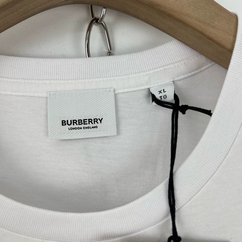 Burberry Burberry Embroidered Logo Short Sleeve T-Shirt Size US XXL / EU 58 / 5 - 4 Thumbnail