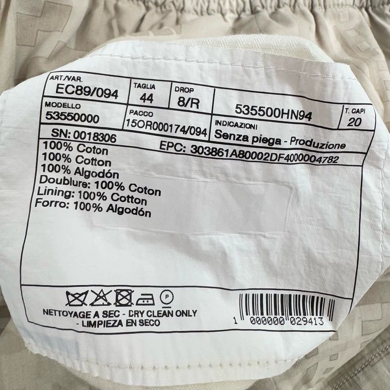 Hermes Hermes Carriage Pattern Logo Shorts Size US 44 / EU 60 - 3 Thumbnail