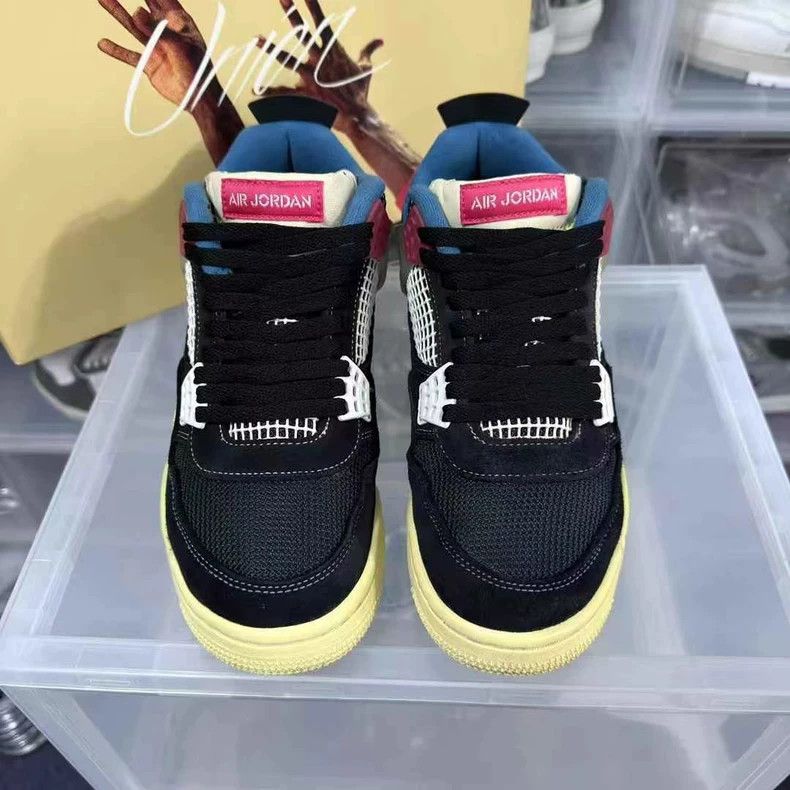 Louis Vuitton AJ4 Union Black and Blue Sneakers Size US 8.5 / EU 41-42 - 3 Thumbnail