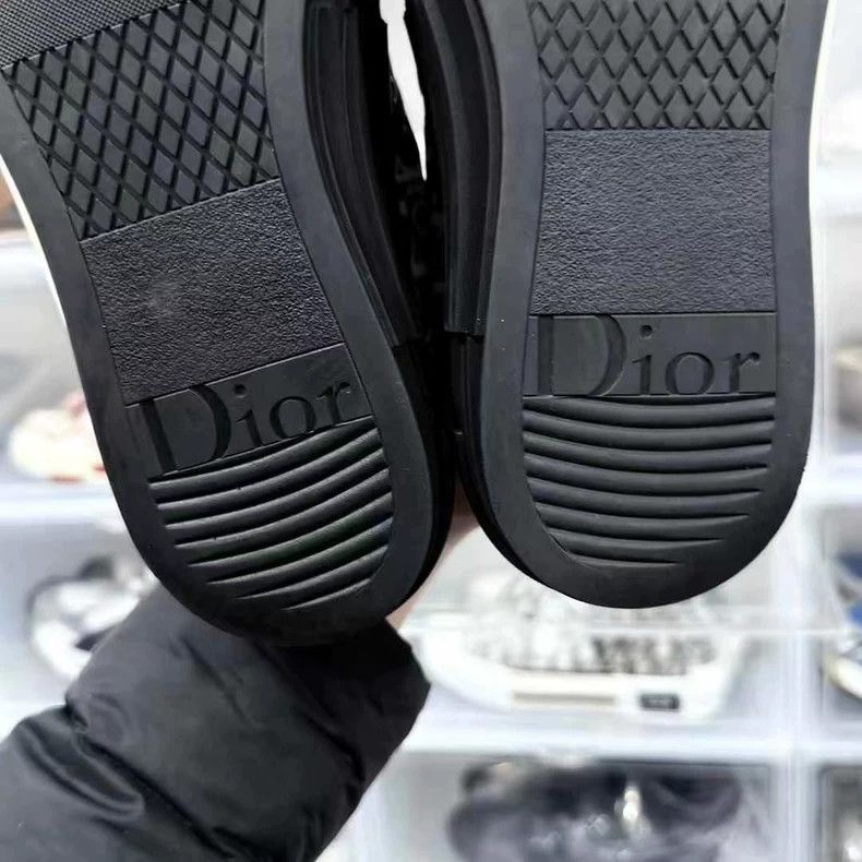 Dior Dior B23 Printed Sneakers Black Size 42.5 Size US 9.5 / EU 42-43 - 8 Thumbnail