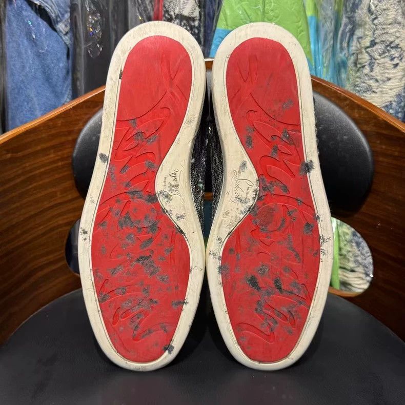 Balenciaga High-Top Sneakers with Rhinestones and Studs Size US 9 / EU 42 - 9 Thumbnail