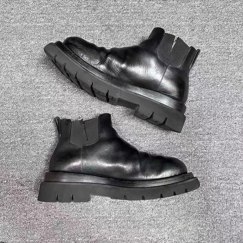 Bottega Veneta Bottega Veneta Black Ankle Chelsea Boots Size US 7.5 / EU 40-41 - 3 Thumbnail