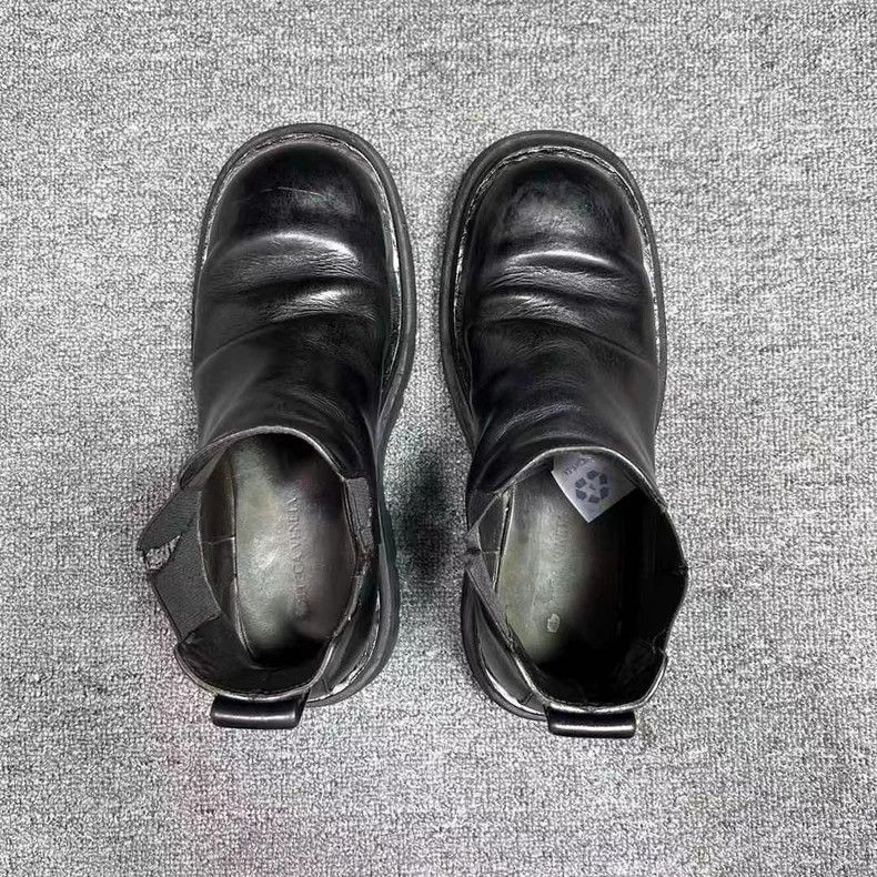 Bottega Veneta Bottega Veneta Black Ankle Chelsea Boots Size US 7.5 / EU 40-41 - 5 Thumbnail