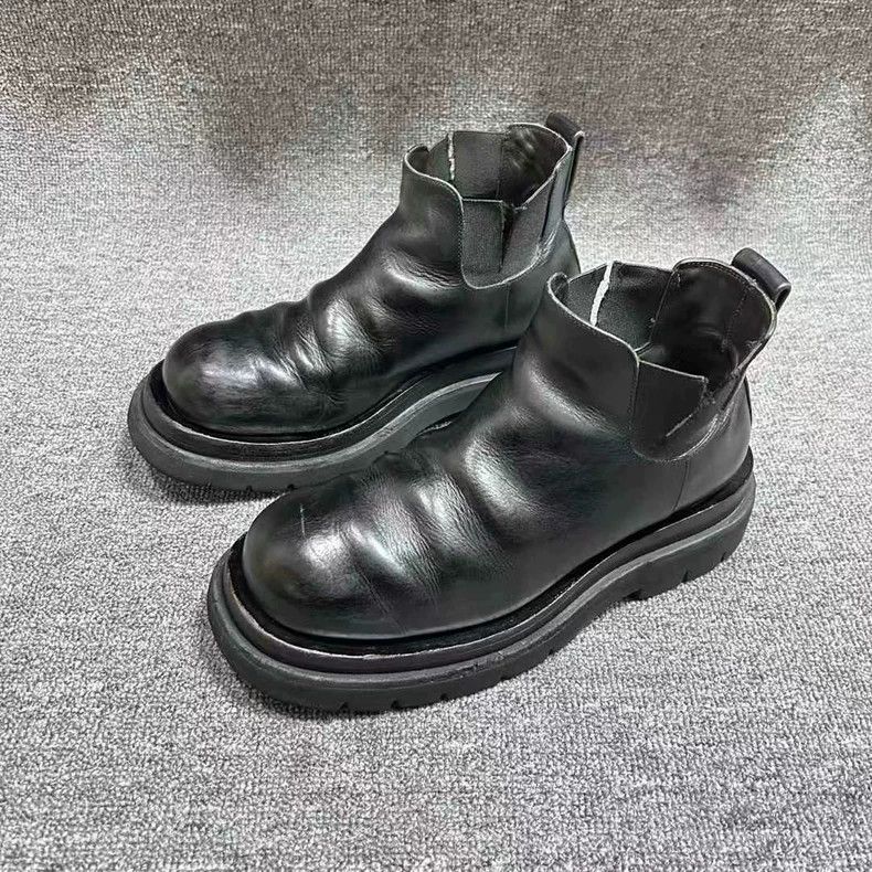 Bottega Veneta Bottega Veneta Black Ankle Chelsea Boots Size US 7.5 / EU 40-41 - 2 Thumbnail