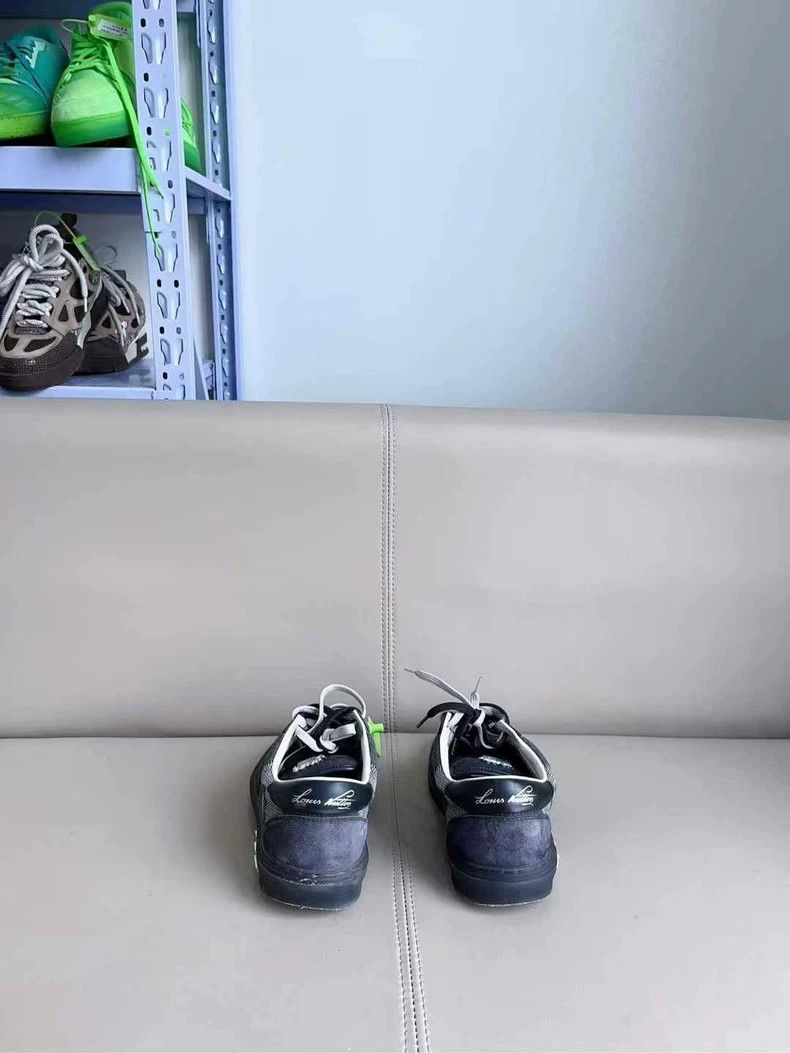Louis Vuitton Louis Vuitton Ollie Black Gray Sneakers Size 41.5 Size US 9.5 / EU 42-43 - 3 Thumbnail