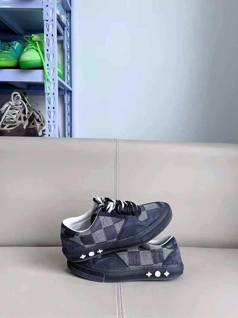 Louis Vuitton Louis Vuitton Ollie Black Gray Sneakers Size 41.5 Size US 9.5 / EU 42-43 - 6 Thumbnail