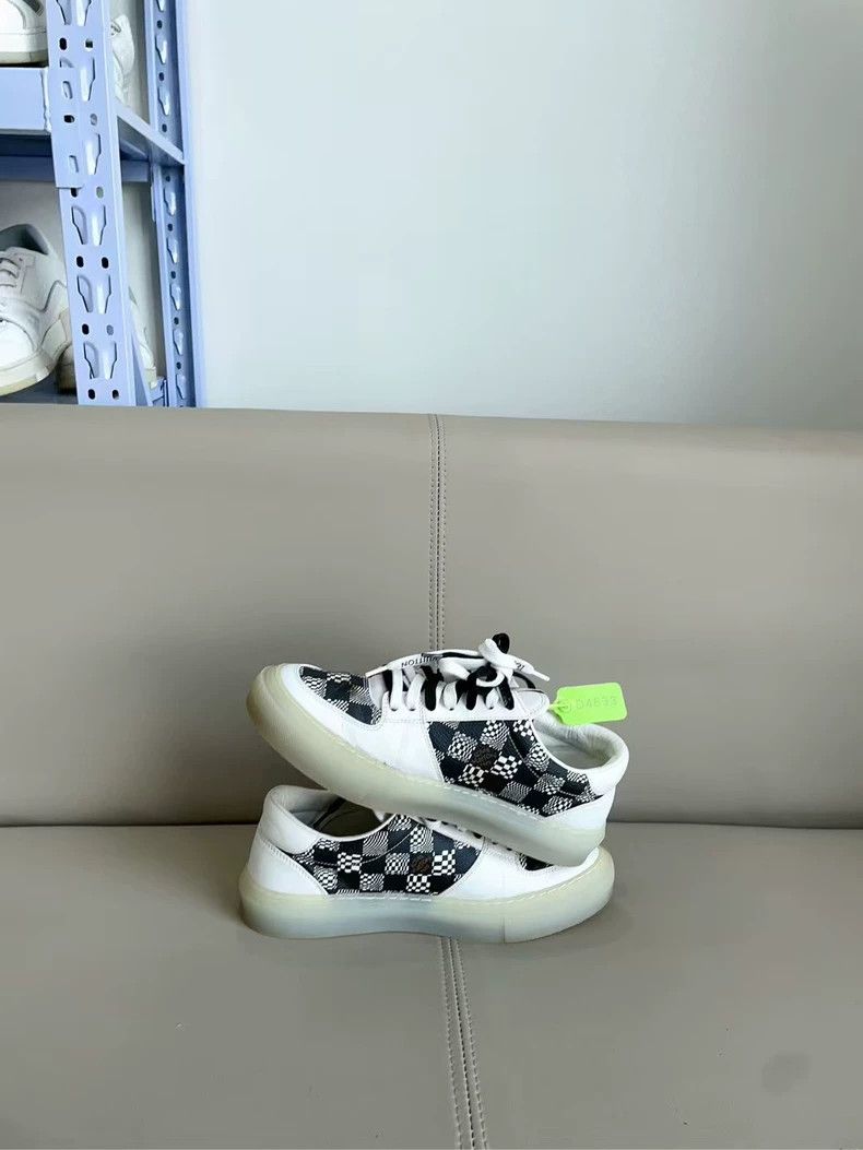 Louis Vuitton Louis Vuitton LV Ollie Checkerboard Sneakers Size US 8.5 / EU 41-42 - 5 Thumbnail